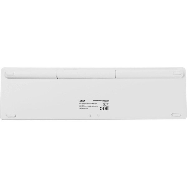 Клавиатура Acer OKR301 ZL.KBDEE.015 белый/серебристый