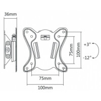 Кронштейн для TV Maclean MC-715 Кронштейн для TV Maclean MC-715