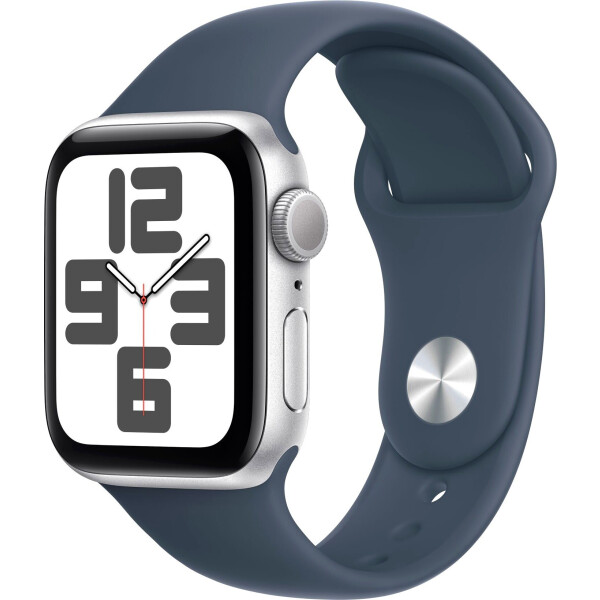 Умные часы Apple Watch SE 2 2024 40mm Silver MXED3LL/A (силиконовый ремешок M/L)