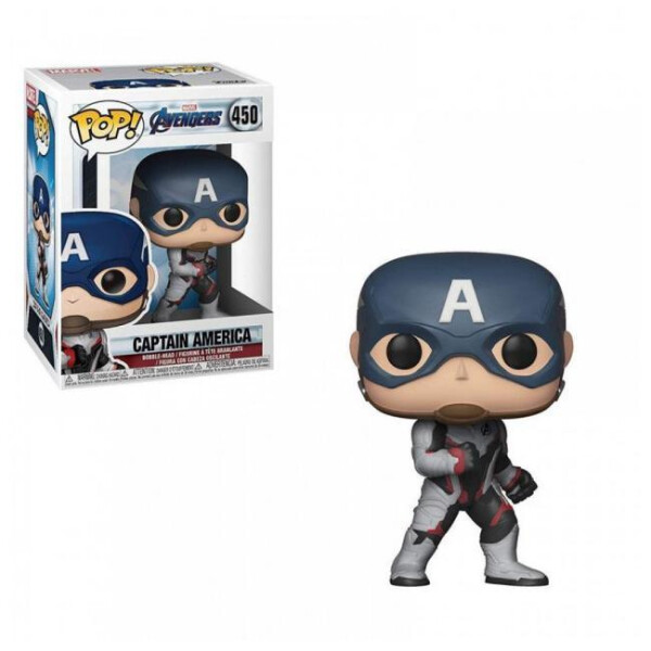 

Игры, игрушки FUNKO, Фигурка Funko POP! Bobble: Marvel: Avengers Endgame: Captain America