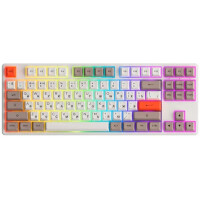 Клавиатура Akko 5087S Steam Engine RGB Hot Swap (Akko Cream Yellow V3)