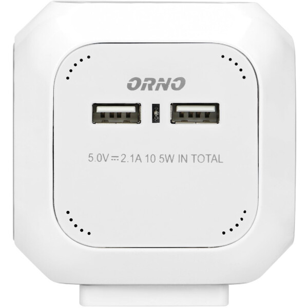 Удлинитель куб ORNO OR-AE-13144-W (белый) 1,4 м Удлинитель куб ORNO OR-AE-13144-W (белый) 1,4 м
