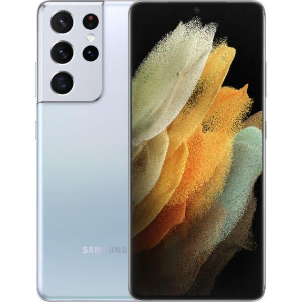 

Смартфоны SAMSUNG, Смартфон Samsung Galaxy S21 Ultra 12GB/128GB (серебряный фантом)