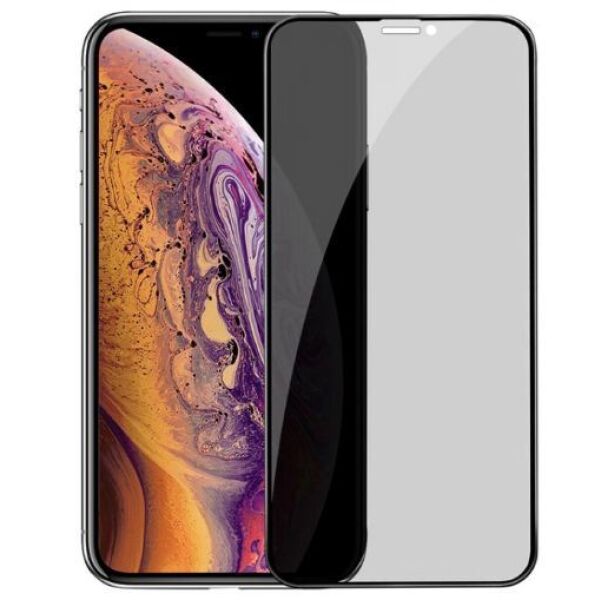 

Защитные пленки CASE, Защитное стекло CASE Full Glue Privacy (Антишпион) для Apple iPhone 11 Pro Max/XS Max (черный)