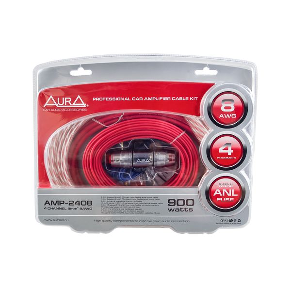 Комплект проводов AURA AMP-2408 Комплект проводов AURA AMP-2408