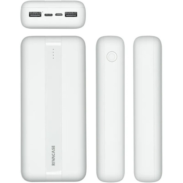 Внешний аккумулятор RIVACASE VA2081 20000mAh (белый) Внешний аккумулятор RIVACASE VA2081 20000mAh (белый)