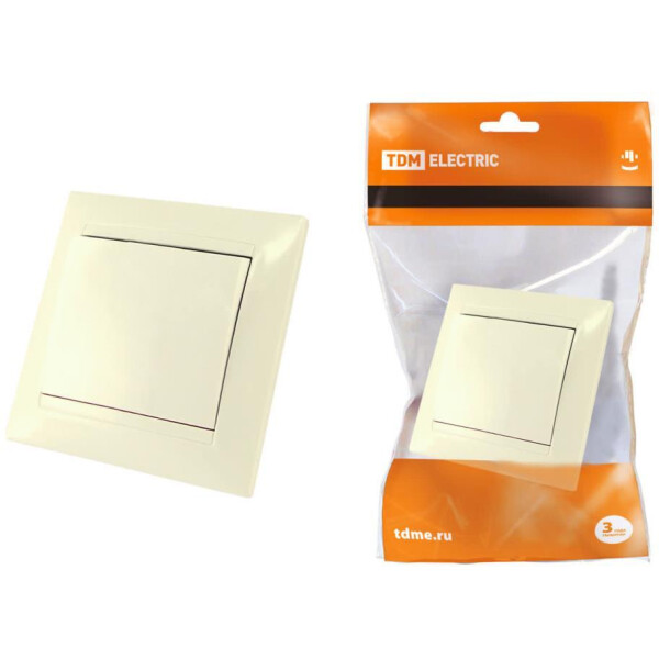 Выключатель TDM Electric Лама SQ1815-0101