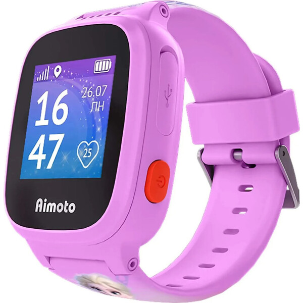 

Умные часы GSM Aimoto, Умные часы-телефон Aimoto Kid Mini Эльза (8001104) розовый