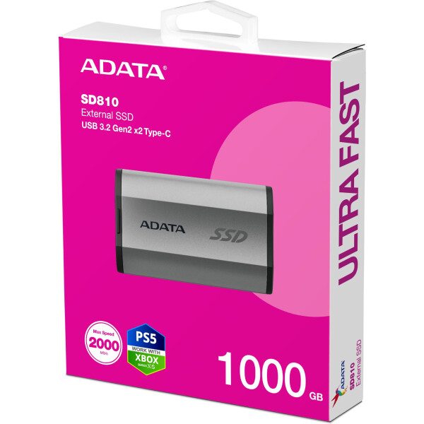 Внешний накопитель ADATA SD810 1TB SD810-1000G-CSG Внешний накопитель ADATA SD810 1TB SD810-1000G-CSG