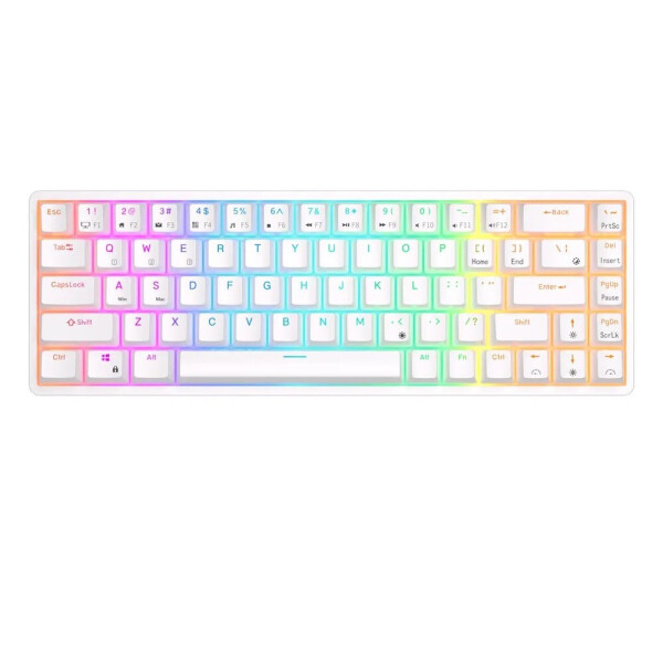 

Клавиатуры Royal Kludge, Клавиатура Royal Kludge RKG68 RGB (белый, RK Brown)