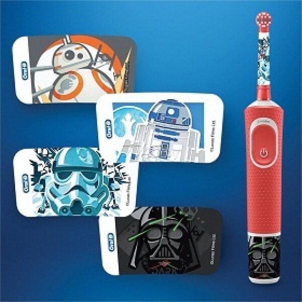 Электрическая зубная щетка Braun Oral-B Kids StarWars D100.423.2K