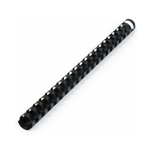 Пластиковые пружины для переплета BRAUBERG A4 19 мм 100 шт 530924 (черный)