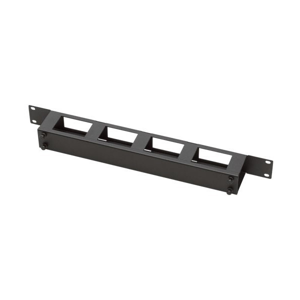 Кабельный органайзер для телекоммуникационных шкафов Lande LN-KDG-YKD-1UKT-BL 19" 1U