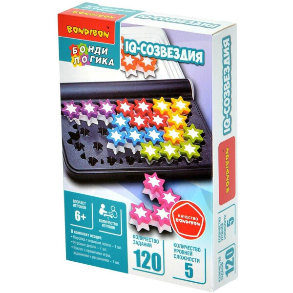 Настольная игра Bondibon IQ-Созвездия ВВ5958