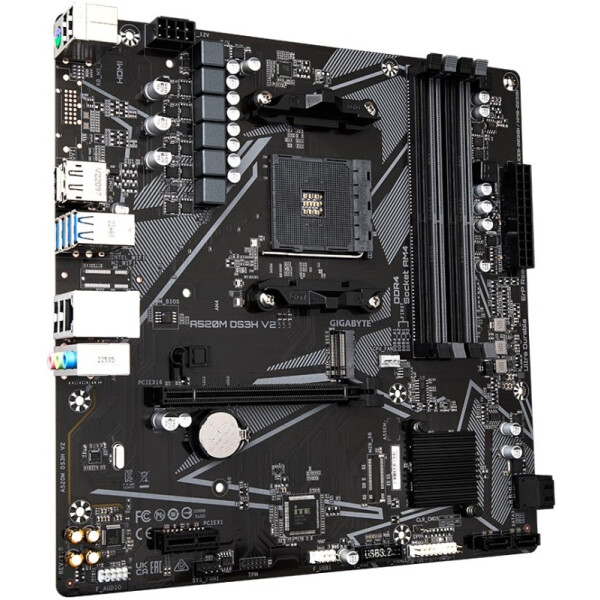 Материнская плата Gigabyte A520M K V2 (rev. 1.1) Материнская плата Gigabyte A520M K V2 (rev. 1.1)