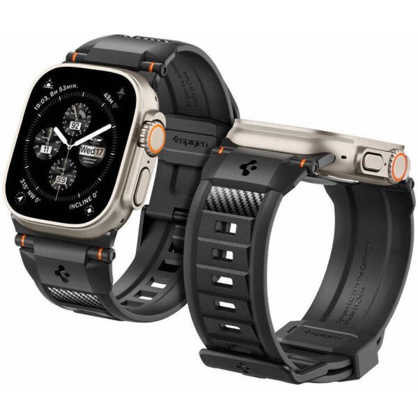 Ремешок SPIGEN RUGGED ULTRA BAND для APPLE WATCH MATTE BLACK AMP07105 Ремешок SPIGEN RUGGED ULTRA BAND для APPLE WATCH MATTE BLACK AMP07105