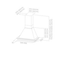 Вытяжка ELICA DAISY WH/A/90 T.GREZZO Вытяжка ELICA DAISY WH/A/90 T.GREZZO