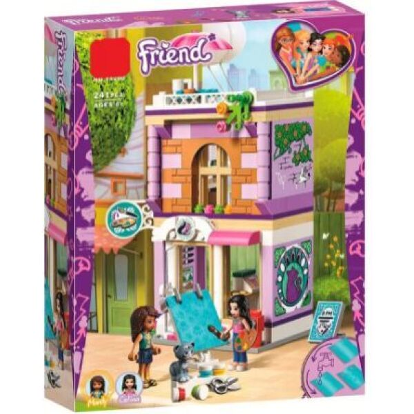 

Игры, игрушки LARI, Конструктор Lari Friends Художественная студия Эммы (11200)