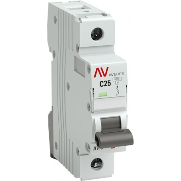 Выключатель автоматический EKF Averes AV-6 1P 2A (B) 6kA