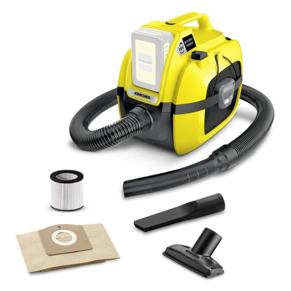 

Пылесосы KARCHER, Пылесос Karcher WD 1 Compact Battery 1.198-300.0 (без АКБ)