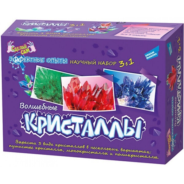 

Игры, игрушки DREAM MAKERS, Набор Dream Makers Волшебные кристаллы 3 в 1 NOK5