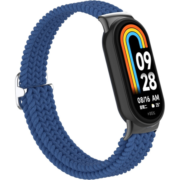 Ремешок Bingo Braided для Xiaomi Mi Band 8 (синий) Ремешок Bingo Braided для Xiaomi Mi Band 8 (синий)
