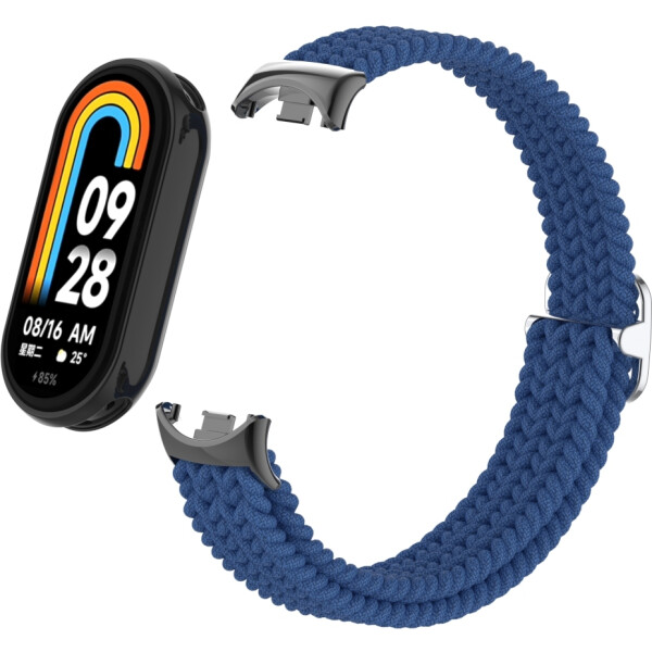 Ремешок Bingo Braided для Xiaomi Mi Band 8 (синий) Ремешок Bingo Braided для Xiaomi Mi Band 8 (синий)