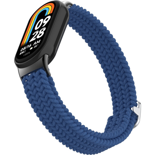 Ремешок Bingo Braided для Xiaomi Mi Band 8 (синий) Ремешок Bingo Braided для Xiaomi Mi Band 8 (синий)