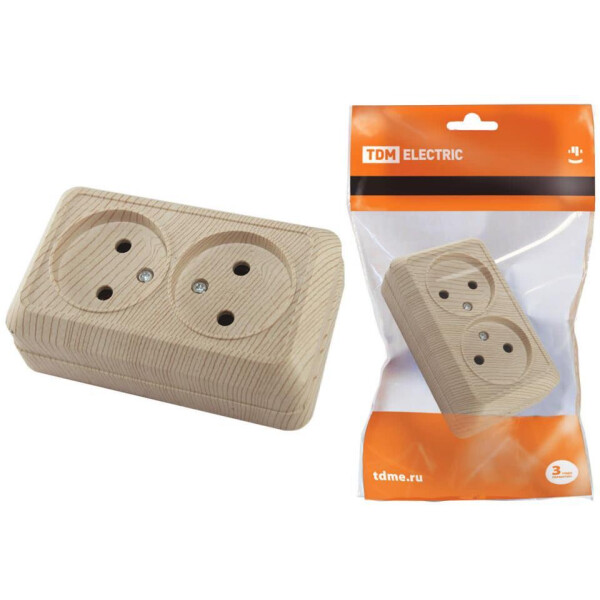 Розетка TDM Electric Ладога SQ1801-0051