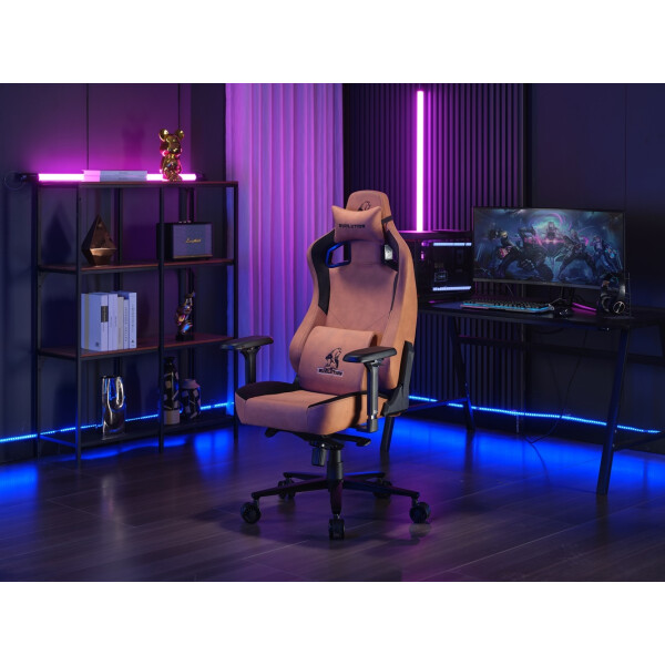 Игровое кресло Evolution Project A Fabric (коричневый) Игровое кресло Evolution Project A Fabric (коричневый)
