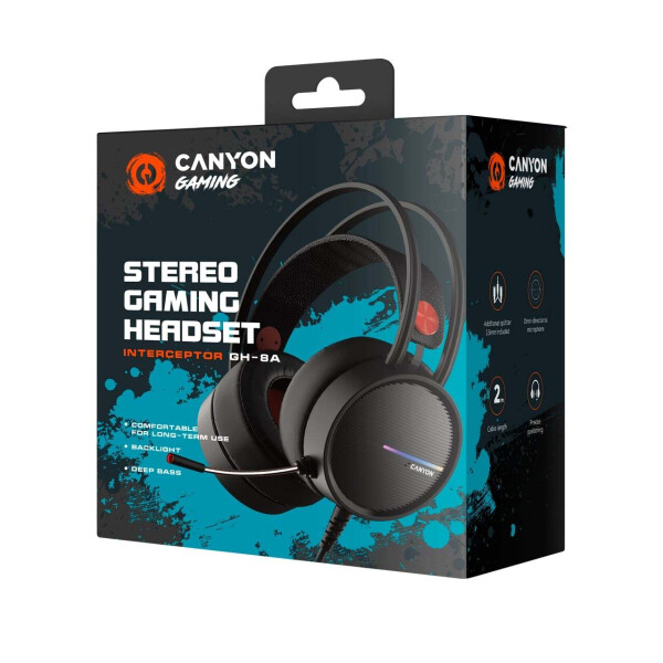 Игровая гарнитура Canyon CND-SGHS8A Игровая гарнитура Canyon CND-SGHS8A