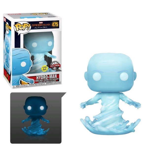 

Игры, игрушки FUNKO, Фигурка Funko POP! Bobble: Marvel: Spider-Man: Far From Home: Hydro-Man (GTD) (Exc)