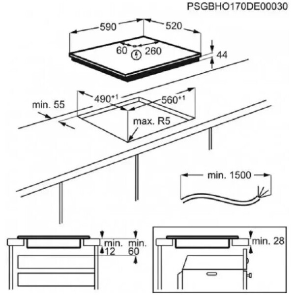 Варочная панель Electrolux EIS62443 Варочная панель Electrolux EIS62443