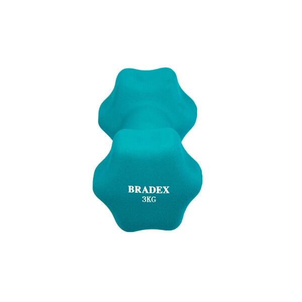 Гантель неопреновая BRADEX SF 0543 3 кг (голубой) Гантель неопреновая BRADEX SF 0543 3 кг (голубой)
