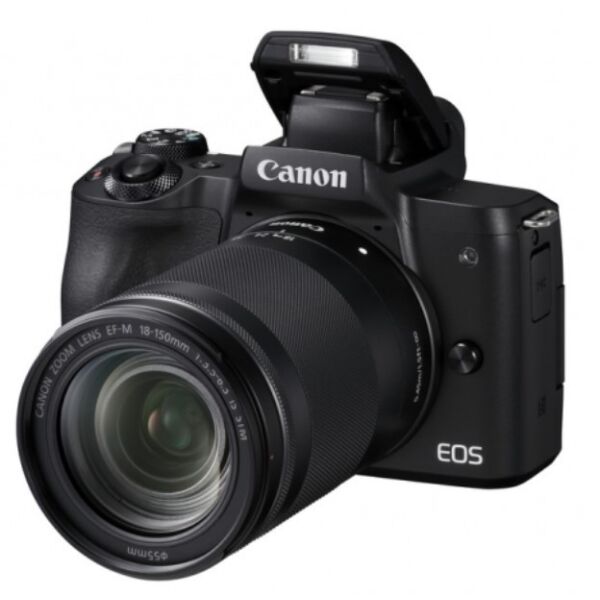 

Фотокамеры CANON, Цифровая фотокамера CANON EOS M50 Kit 18-150mm (черный)