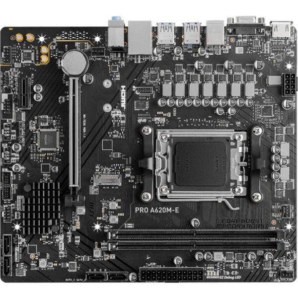 Материнская плата MSI PRO A620M-E Материнская плата MSI PRO A620M-E