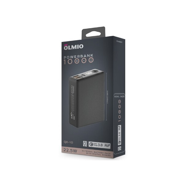 Внешний аккумулятор Olmio QX-10 10000mAh (графит) Внешний аккумулятор Olmio QX-10 10000mAh (графит)