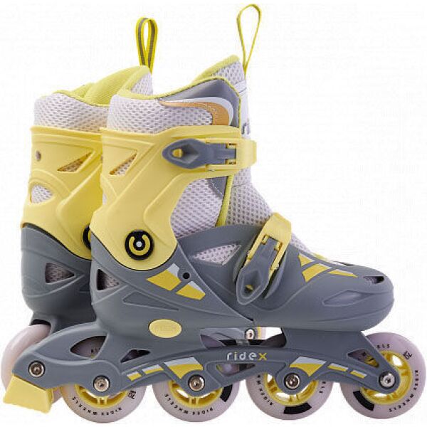 

Коньки, ролики RIDEX, Роликовые коньки Ridex Hop Yellow S (р. 30-33, желтый/серый)