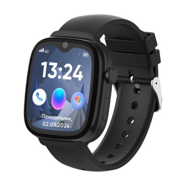 Детские умные часы Elari KidGram Watch 4G KP-4G-K (черный)