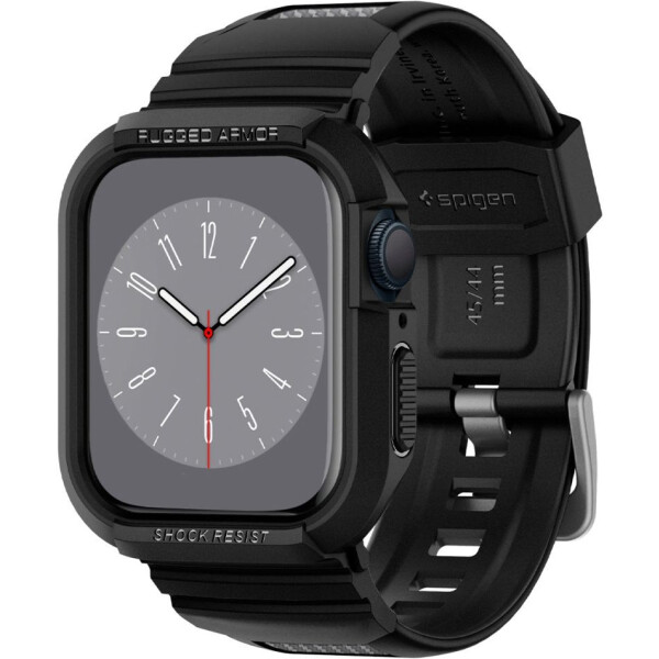 Ремешок с чехлом SPIGEN RUGGED ARMOR PRO для APPLE WATCH BLACK 062CS25324