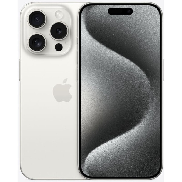 

Смартфоны Apple, Смартфон Apple iPhone 15 Pro 128GB White Titanium (MTU83J/A)