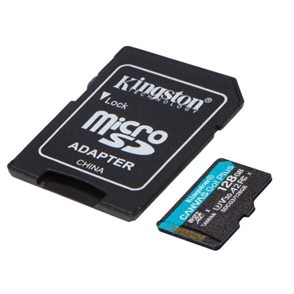 Карта памяти Kingston Canvas Go! Plus microSDXC 128GB (SDCG3/128GB) Карта памяти Kingston Canvas Go! Plus microSDXC 128GB (SDCG3/128GB)