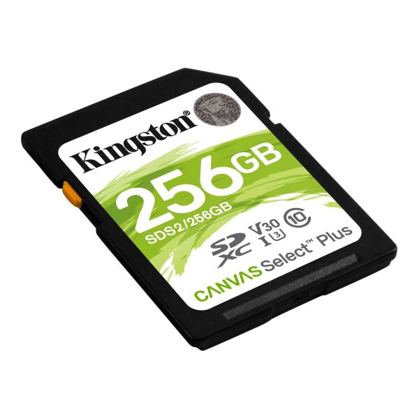 Карта памяти Kingston Canvas Select Plus SDXC 256GB (SDS2/256GB) Карта памяти Kingston Canvas Select Plus SDXC 256GB (SDS2/256GB)