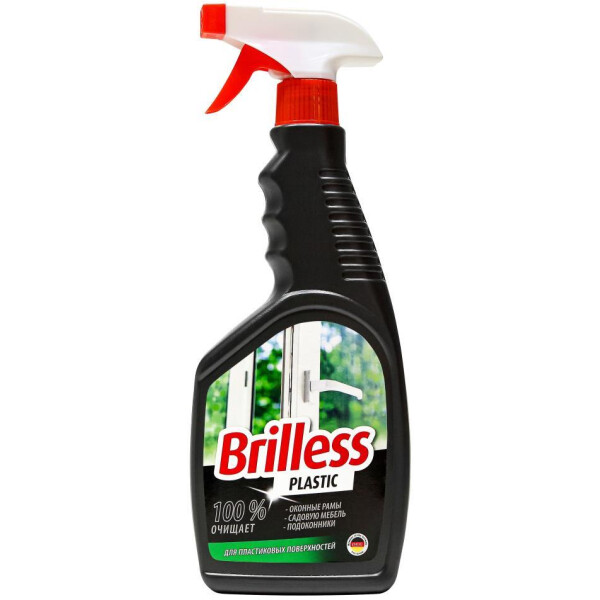 Средство для мытья поверхностей Brilless Plastic, 500 мл
