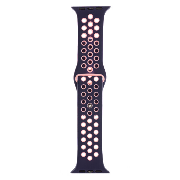 

Ремешки и браслеты EVOLUTION, Ремешок Evolution Sport+ AW40-SP01 для Apple Watch 38/40 мм (midnight/pink)