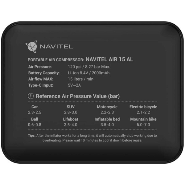 Компрессор NAVITEL AIR 15 AL Компрессор NAVITEL AIR 15 AL