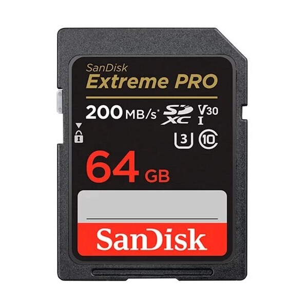 Карта памяти SanDisk Extreme PRO SDXC 64GB (SDSDXXU-064G-GN4IN)