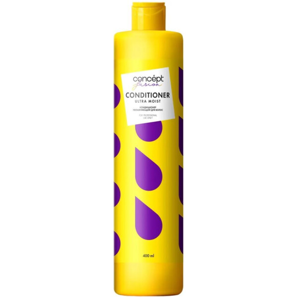 Кондиционер CONCEPT Fusion увлажняющий Ultra Moist, 400 мл
