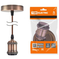 Патрон металлический TDM ELECTRIC Лофт SQ0335-0072