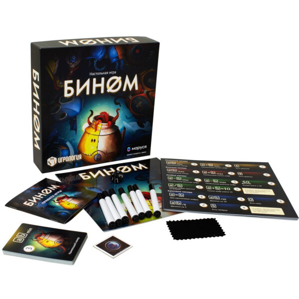 Настольная игра Hobby World 915231 Бином Настольная игра Hobby World 915231 Бином